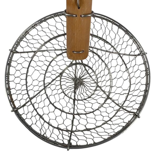 Large Stainless Steel Spider Strainer – Professional Kitchen Tool - Picture 2 of 10